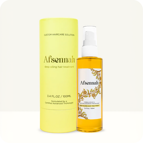 Afsennah Custom Hair Care Treatment oil for mid-lengths and ends