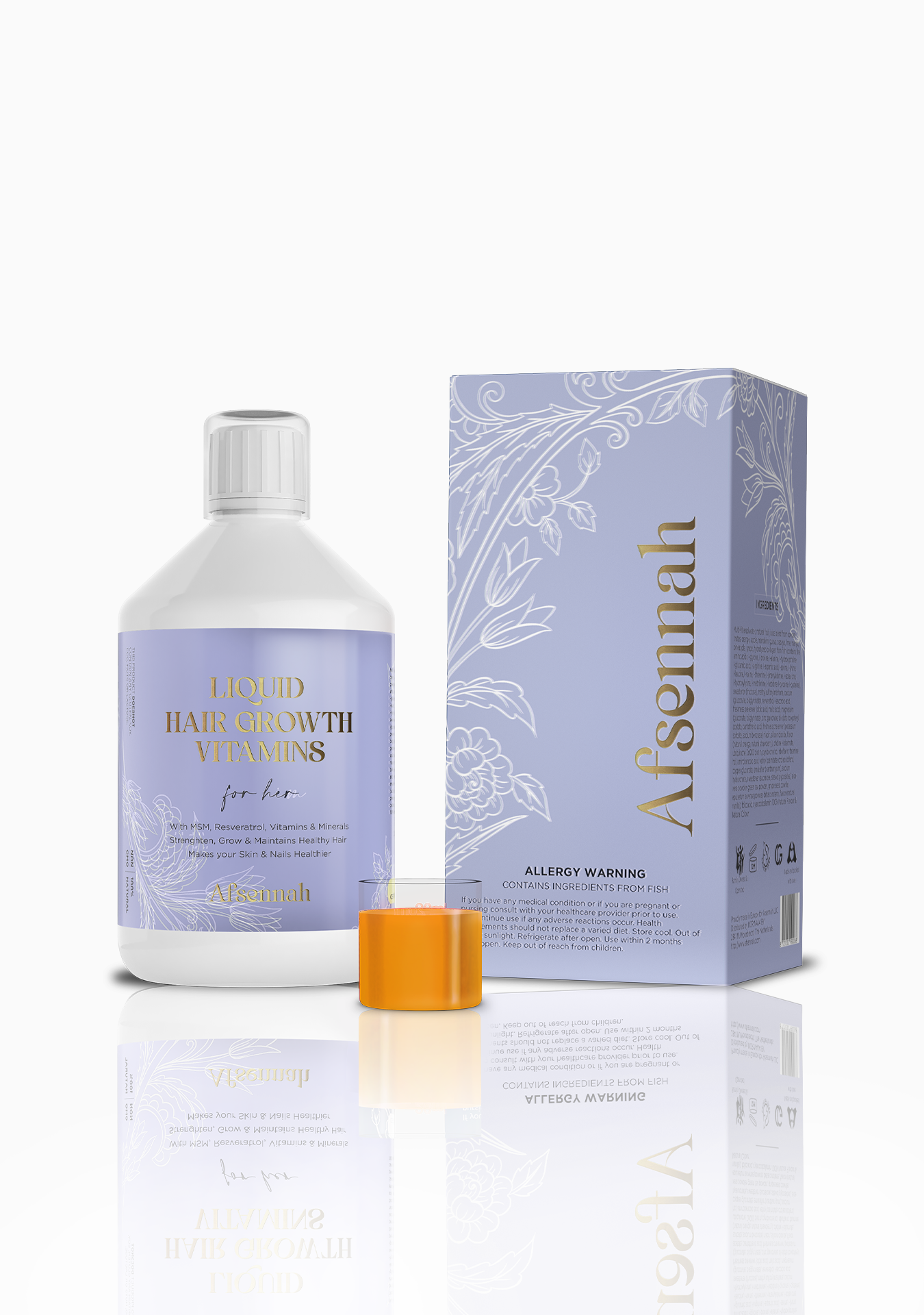 Liquid Hair Growth Vitamins