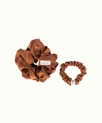 Silk Scrunchies Set