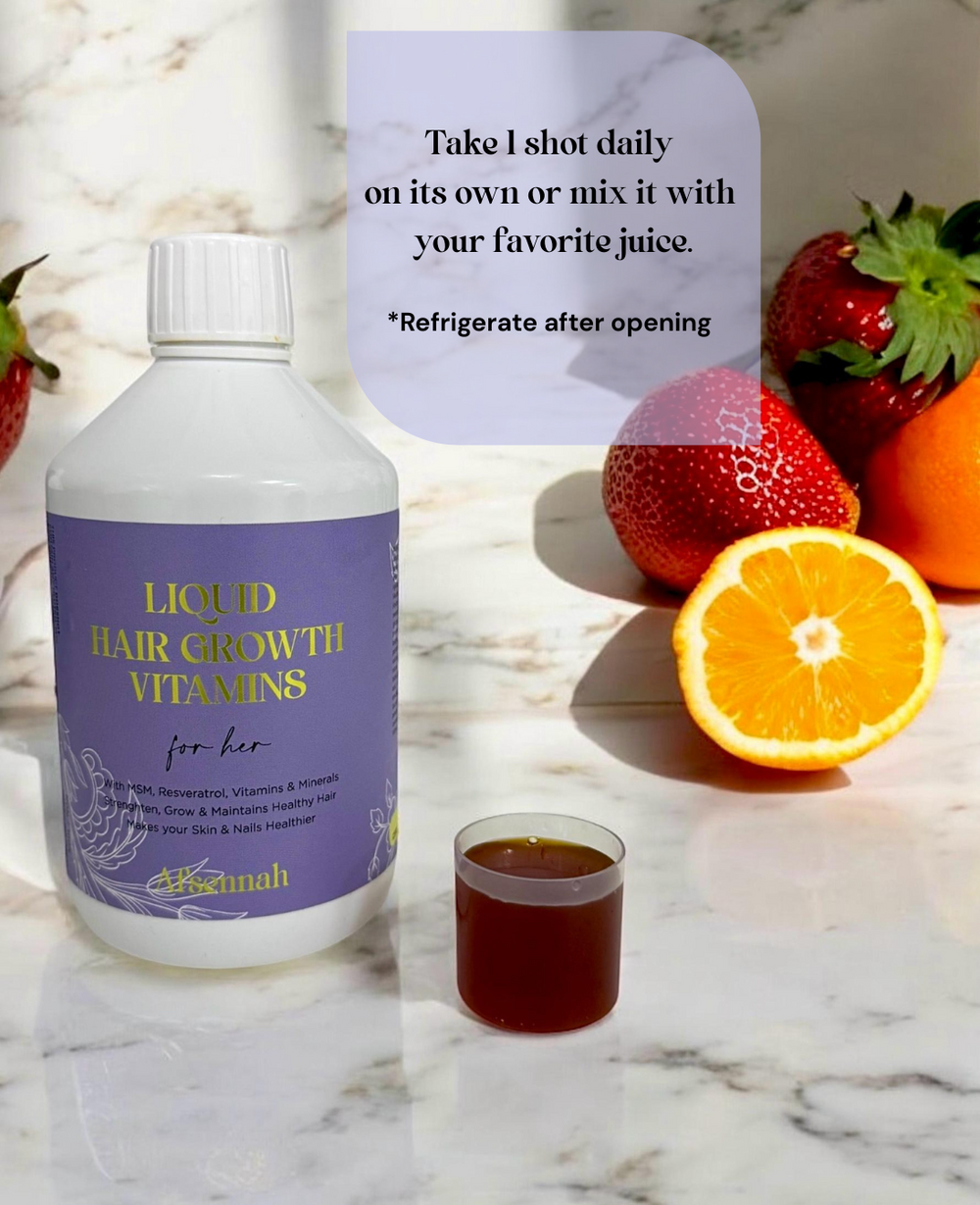 Liquid Hair Growth Vitamins