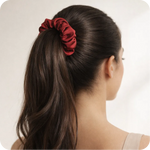 Silk Scrunchies Set