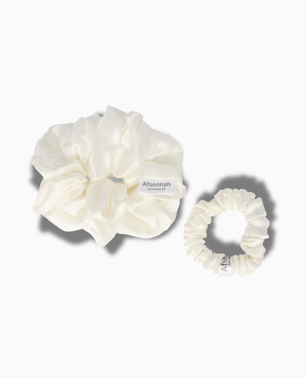 Silk Scrunchies Set